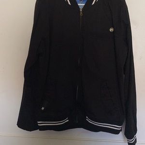 DC bomber jacket inside print